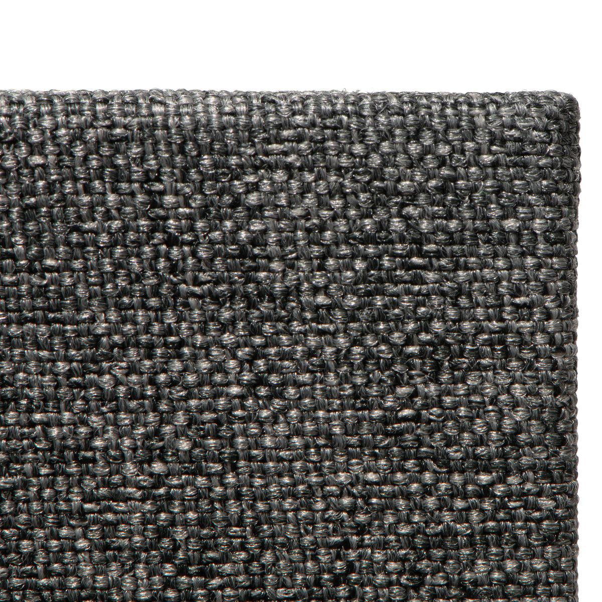 Close-up of the woven gray linen cover of The Gracious Goodbye planner.